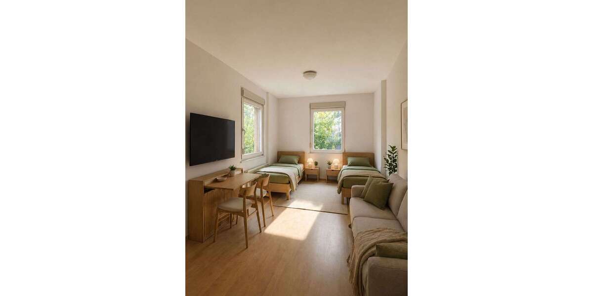 Etagenwohnung Obertshausen - 1 Zimmer, 20 m&sup2;, 490&euro; | Angebot:27104158