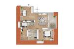 Etagenwohnung Frankfurt am Main Ginnheim - 3 Zimmer, 82 m&sup2;, 1.900&euro; | Angebot:23330566