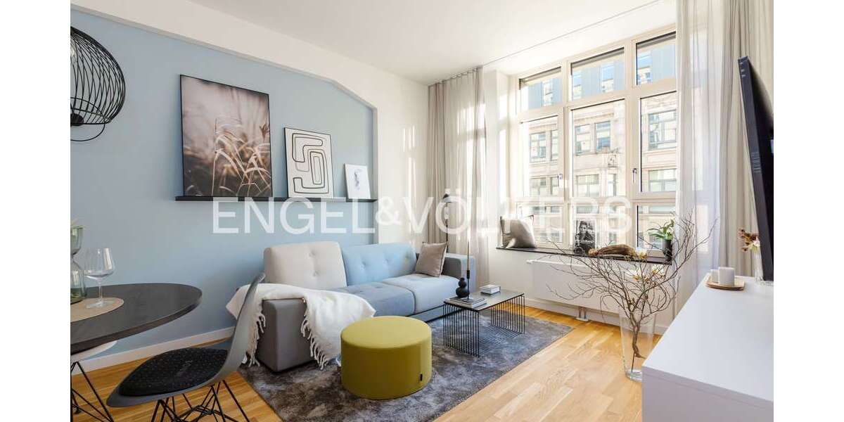 Etagenwohnung Frankfurt Innenstadt 1 - 2 Zimmer, 46 m&sup2;, 1.090&euro; | Angebot:27166957