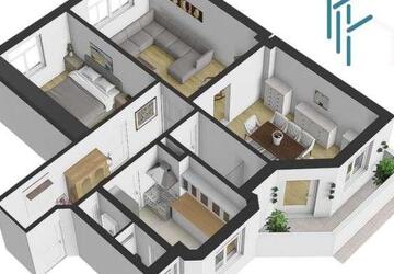 Wohnung Offenbach am Main Buchrain - 3 Zimmer, 90 m&sup2;, 1.025&euro; | Angebot:26726266