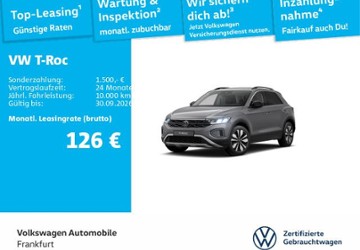 VW T-Roc 22.428 km 21.370 &euro; Frankfurt am Main 60326
