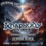 Rhapsody Of Fire + Serious Black - Motocultor across europe 2027