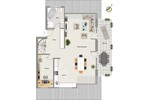 albero:) das nennt man mal ein Wohnzimmer - Maisonettenwohnung Seligenstadt Froschhausen | Angebot:27371081
